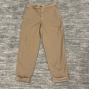 Zara Pants Tan Chino Size 6